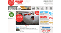 Desktop Screenshot of kusumatour.com